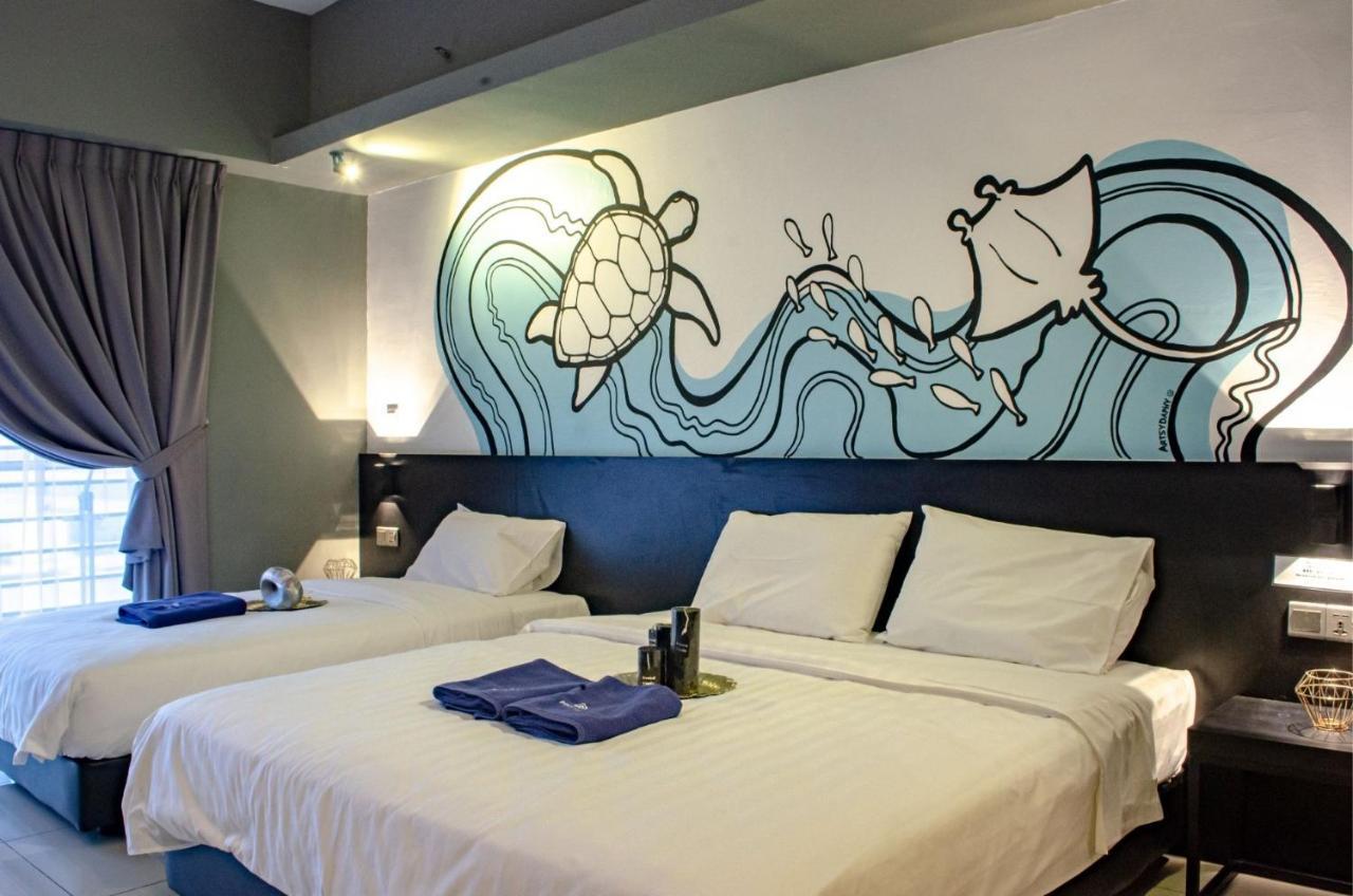 Aeropod Suites By Calvin โกตาคินาบาลู ภายนอก รูปภาพ